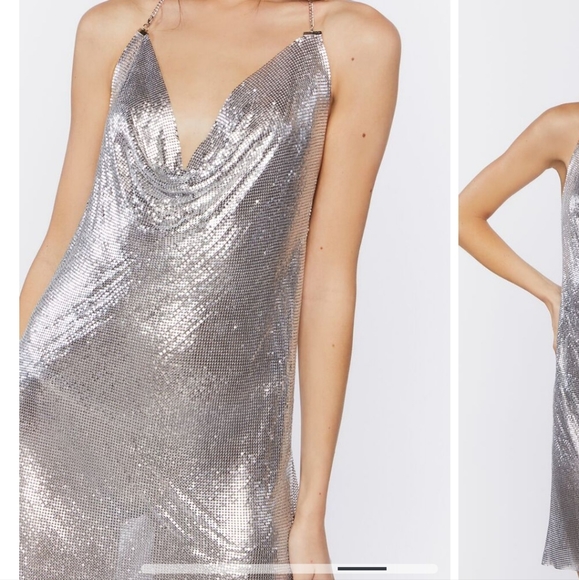 🚫 Sold 🚫 Chainlink Mini Dress - XS/S - Picture 3 of 8